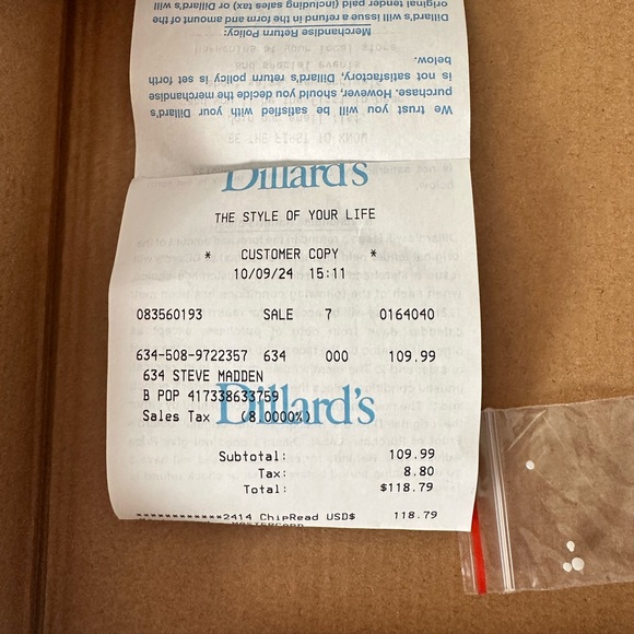 Steve Madden Thrive Pearl Clear Heels | size 6 - Picture 6 of 6